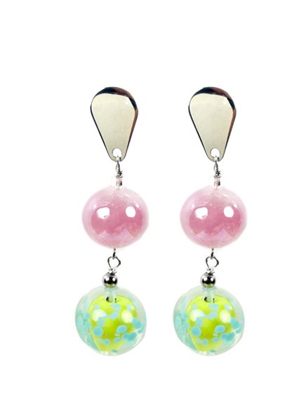 Orecchini Antica Murrina Venezia Donna Alba in Acciaio chirurgico (316L) OL3APE2608 - OL3APE2608